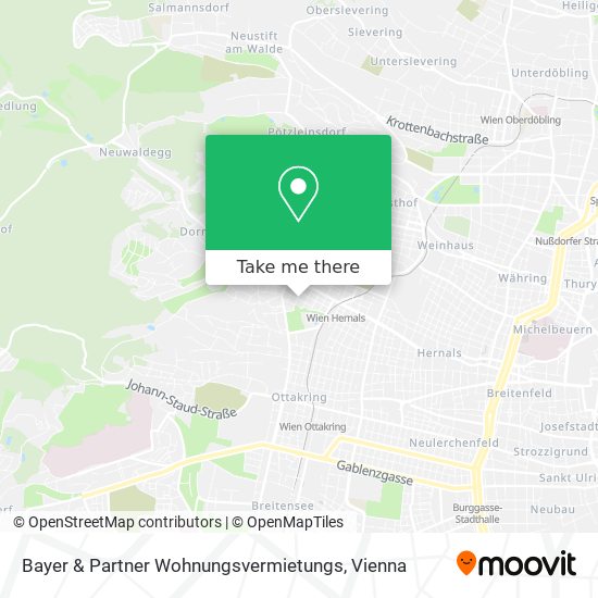 Bayer & Partner Wohnungsvermietungs map