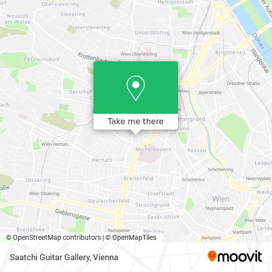 Saatchi Guitar Gallery map