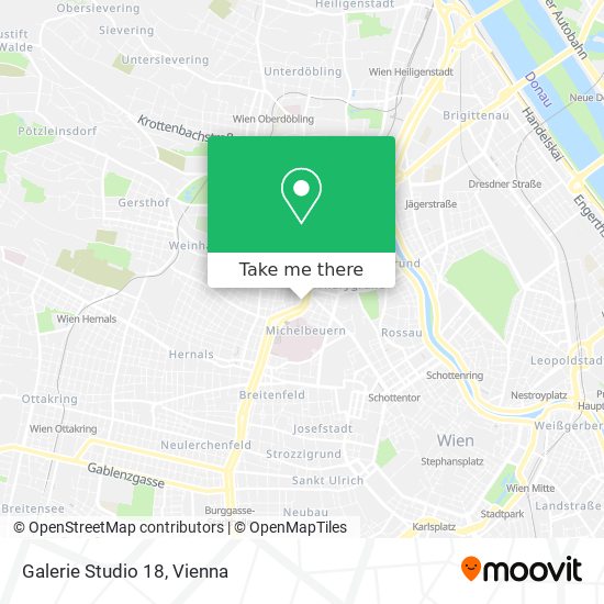 Galerie Studio 18 map