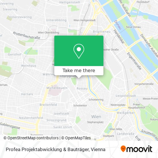 Profea Projektabwicklung & Bauträger map