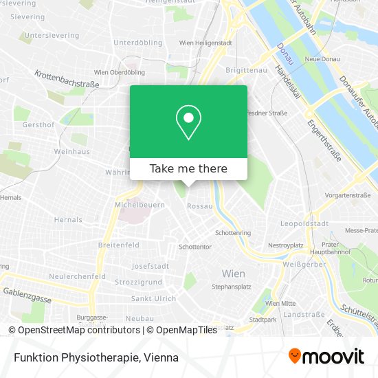 Funktion Physiotherapie map