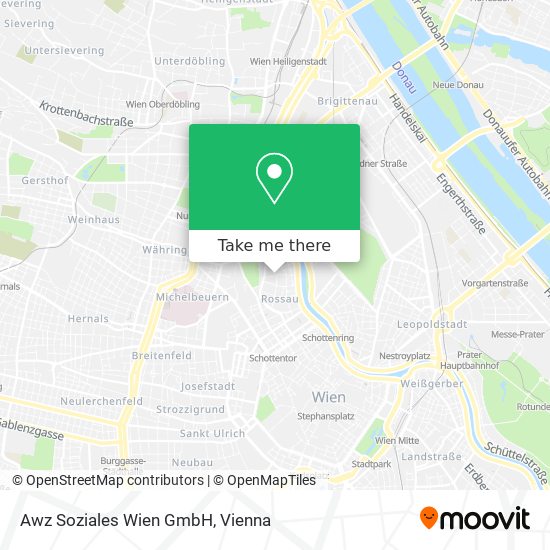 Awz Soziales Wien GmbH map