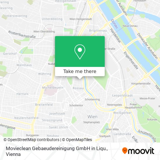 Movieclean Gebaeudereinigung GmbH in Liqu. map