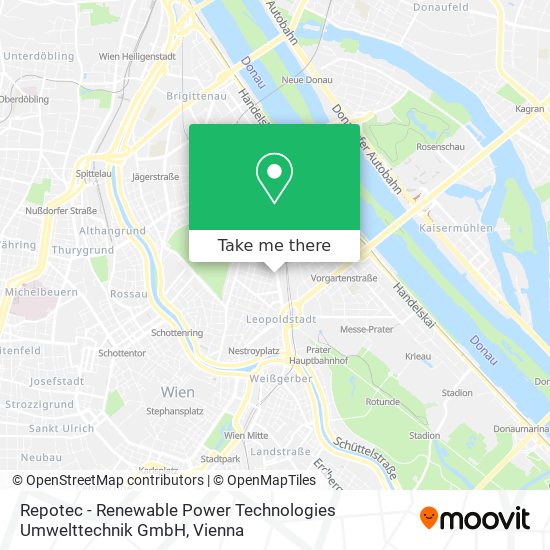 Repotec - Renewable Power Technologies Umwelttechnik GmbH map