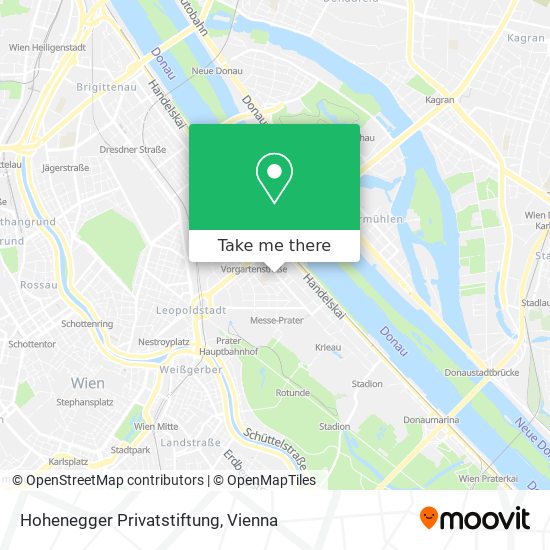 Hohenegger Privatstiftung map