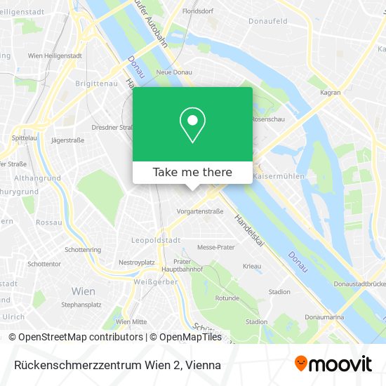 Rückenschmerzzentrum Wien 2 map