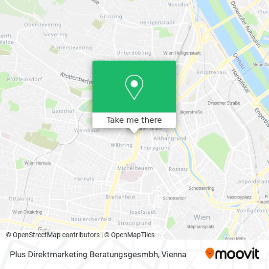 Plus Direktmarketing Beratungsgesmbh map