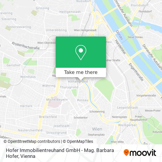 Hofer Immobilientreuhand GmbH - Mag. Barbara Hofer map