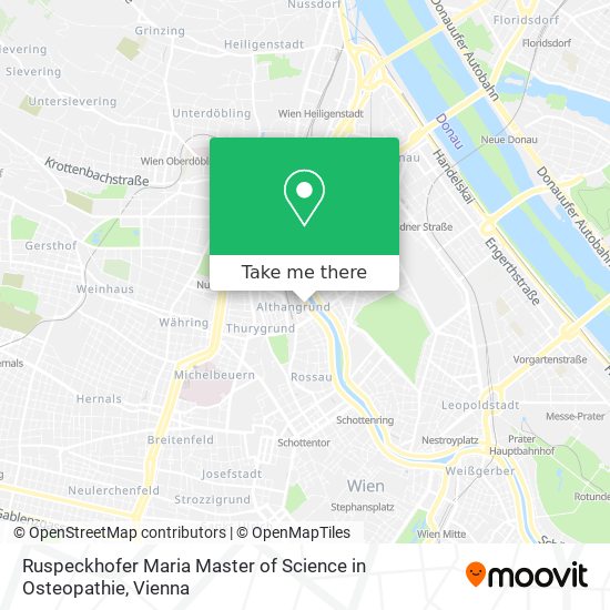 Ruspeckhofer Maria Master of Science in Osteopathie map