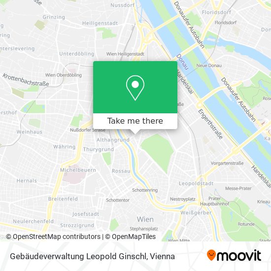 Gebäudeverwaltung Leopold Ginschl map
