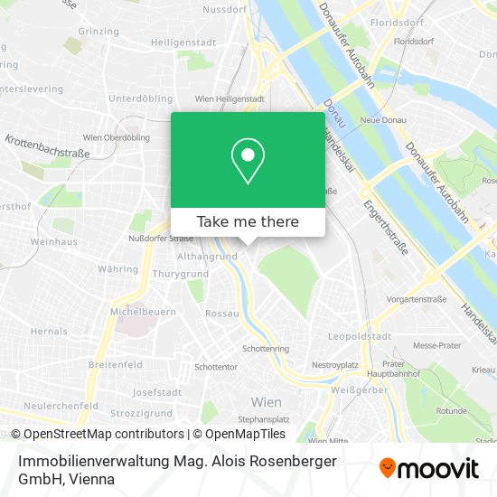 Immobilienverwaltung Mag. Alois Rosenberger GmbH map