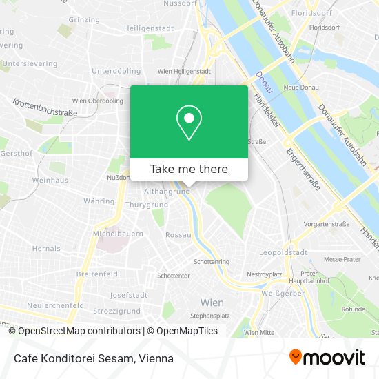 Cafe Konditorei Sesam map