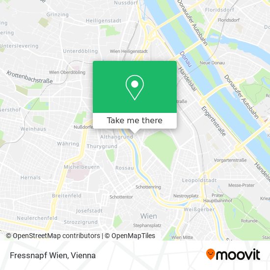 Fressnapf Wien map