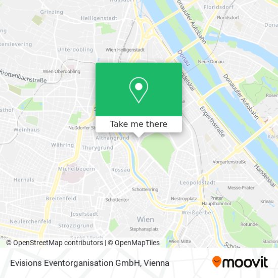 Evisions Eventorganisation GmbH map