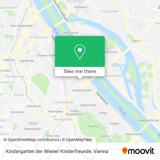Kindergarten der Wiener Kinderfreunde map
