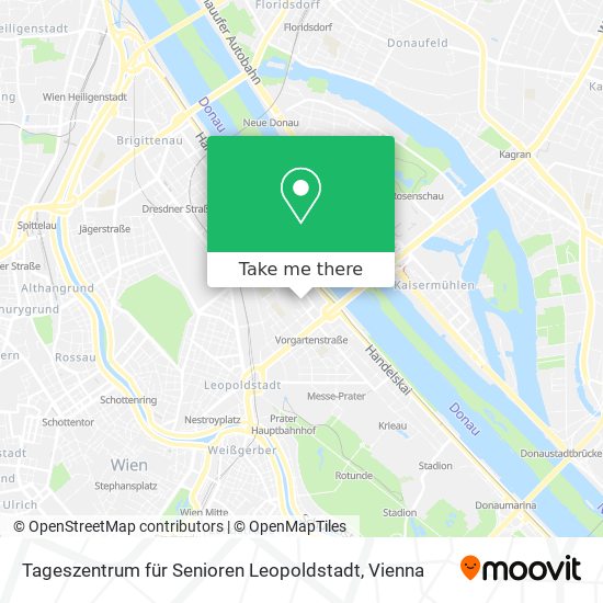 Tageszentrum für Senioren Leopoldstadt map