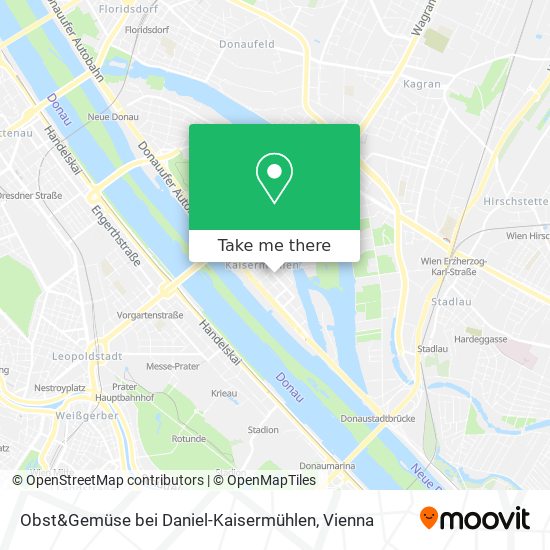 Obst&Gemüse bei Daniel-Kaisermühlen map