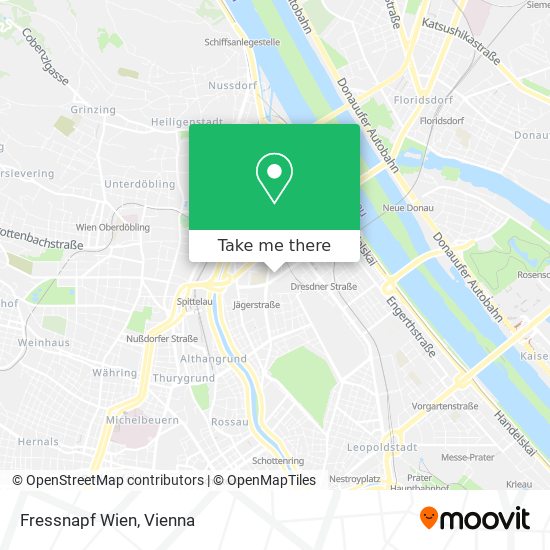 Fressnapf Wien map