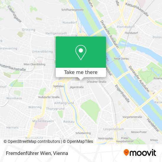 Fremdenführer Wien map