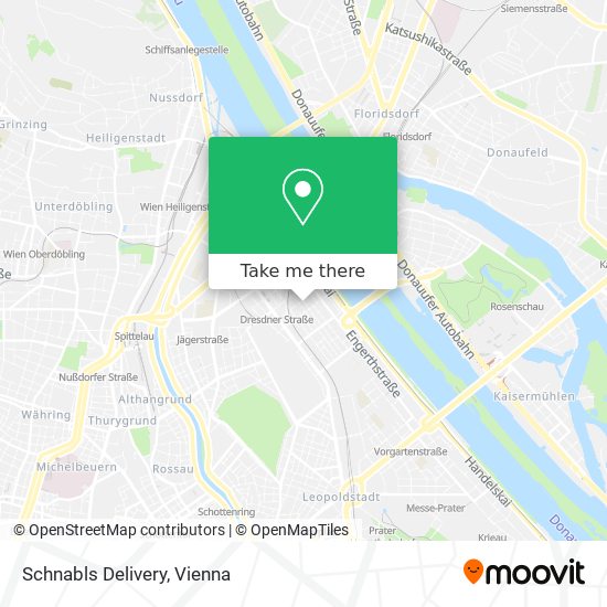 Schnabls Delivery map