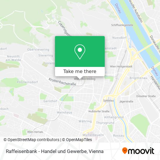 Raffeisenbank - Handel und Gewerbe map