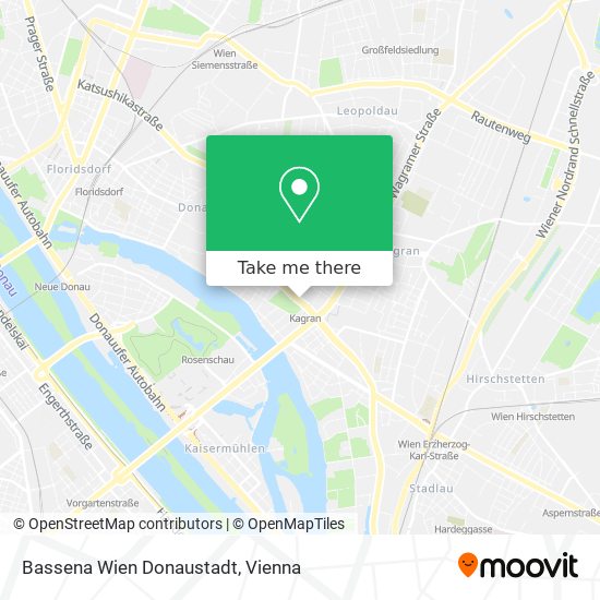 Bassena Wien Donaustadt map