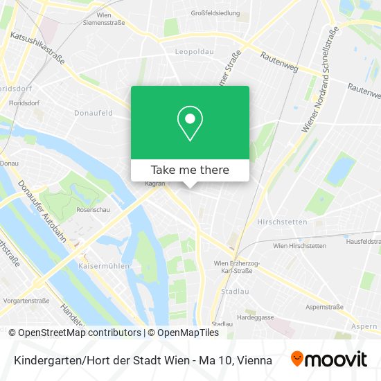 Kindergarten / Hort der Stadt Wien - Ma 10 map