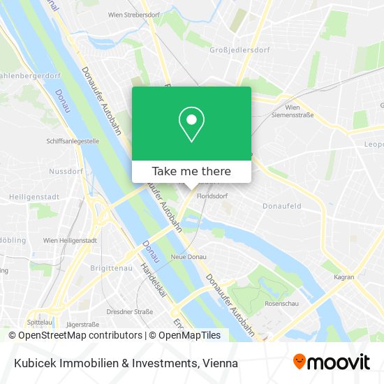 Kubicek Immobilien & Investments map