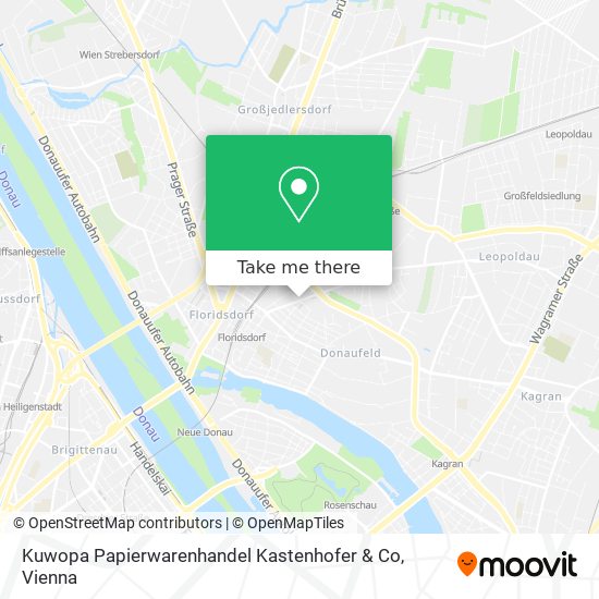 Kuwopa Papierwarenhandel Kastenhofer & Co map