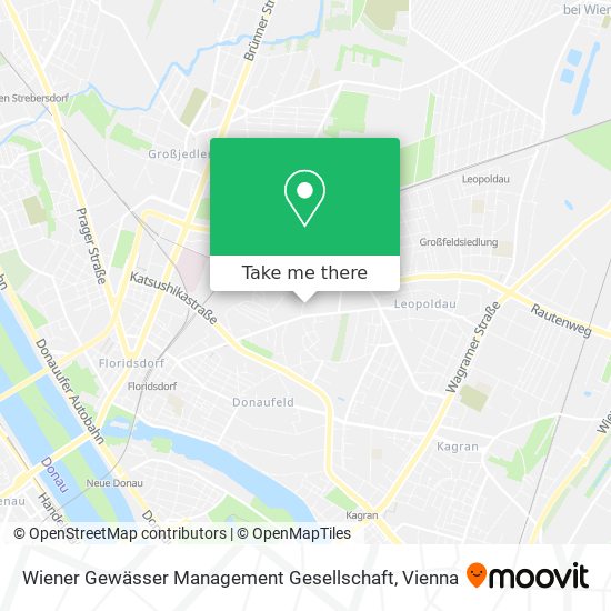 Wiener Gewässer Management Gesellschaft map