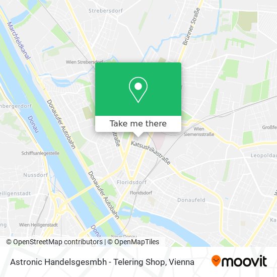 Astronic Handelsgesmbh - Telering Shop map