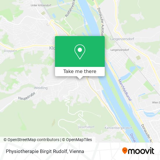 Physiotherapie Birgit Rudolf map