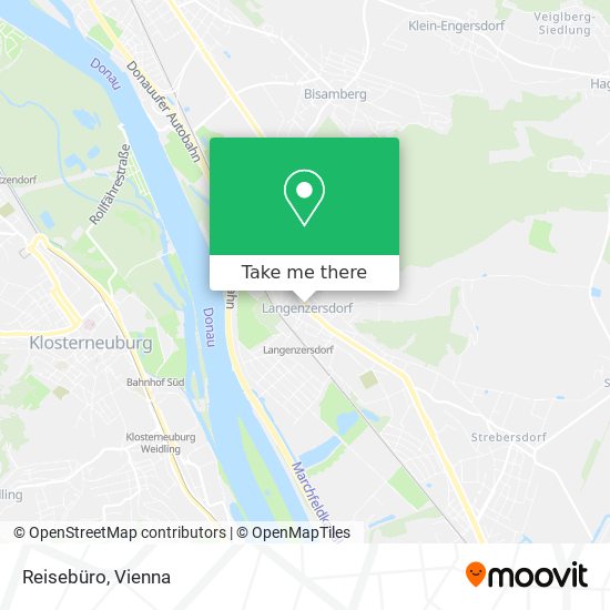 Reisebüro map