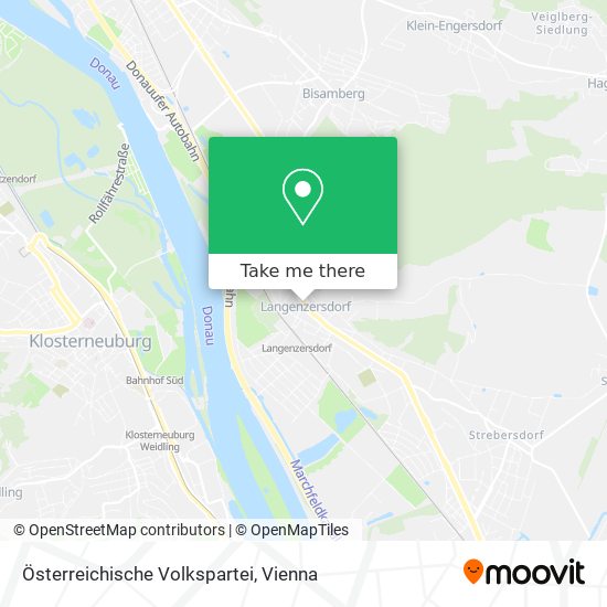 Österreichische Volkspartei map