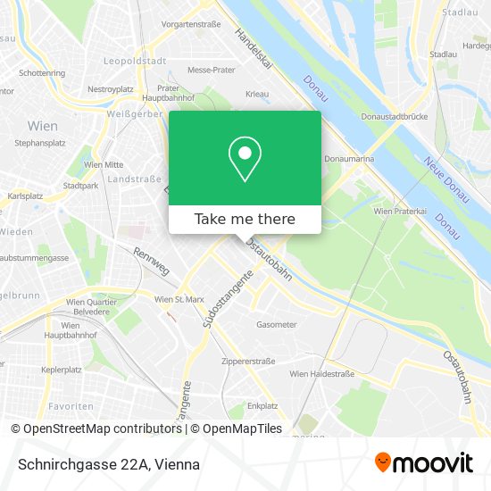 Schnirchgasse 22A map