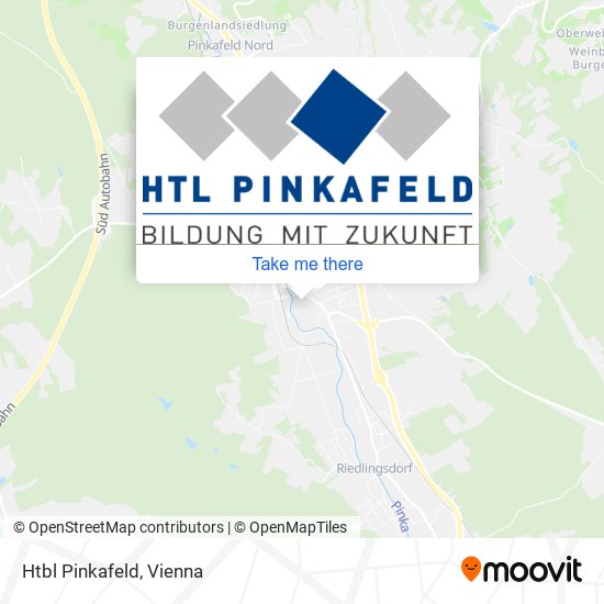 Htbl Pinkafeld map