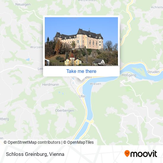 Schloss Greinburg map