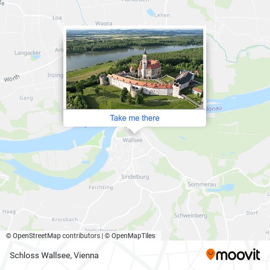 Schloss Wallsee map