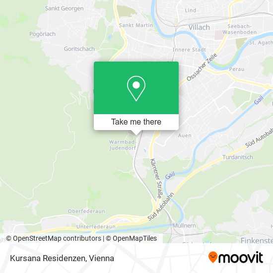 Kursana Residenzen map