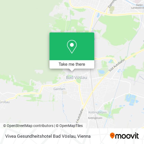 Vivea Gesundheitshotel Bad Vöslau map