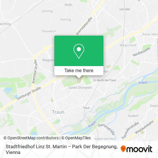 Stadtfriedhof Linz St. Martin – Park Der Begegnung map