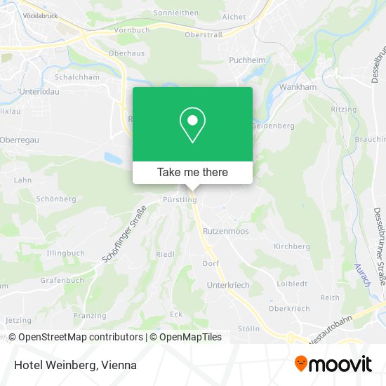 Hotel Weinberg map