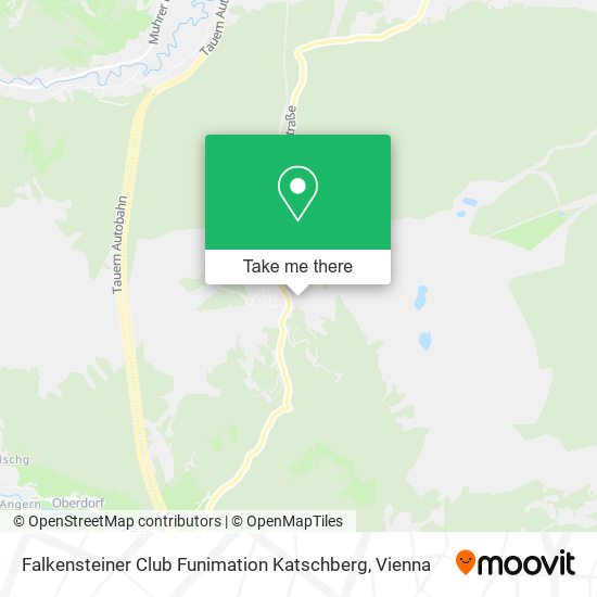 Falkensteiner Club Funimation Katschberg map