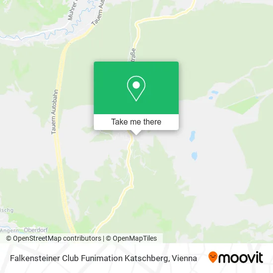 Falkensteiner Club Funimation Katschberg map