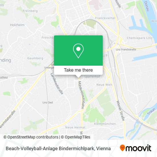 Beach-Volleyball-Anlage Bindermichlpark map