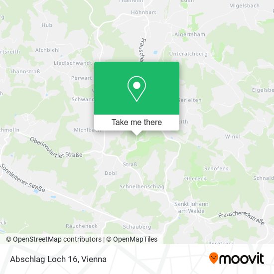 Abschlag Loch 16 map