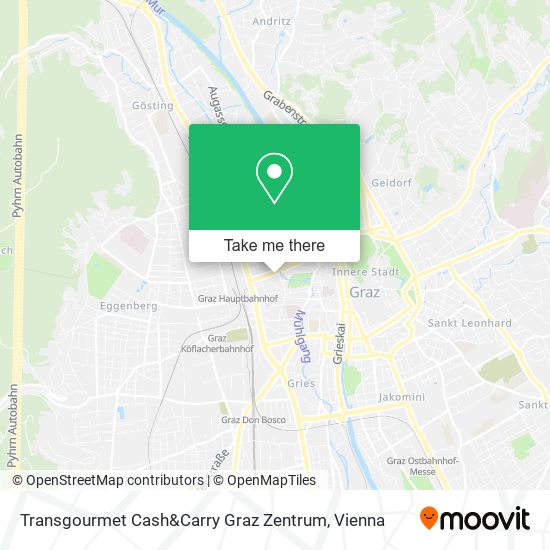 Transgourmet Cash&Carry Graz Zentrum map