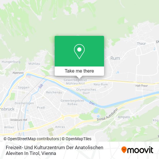 Freizeit- Und Kulturzentrum Der Anatolischen Aleviten In Tirol map