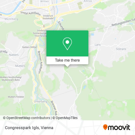 Congresspark Igls map