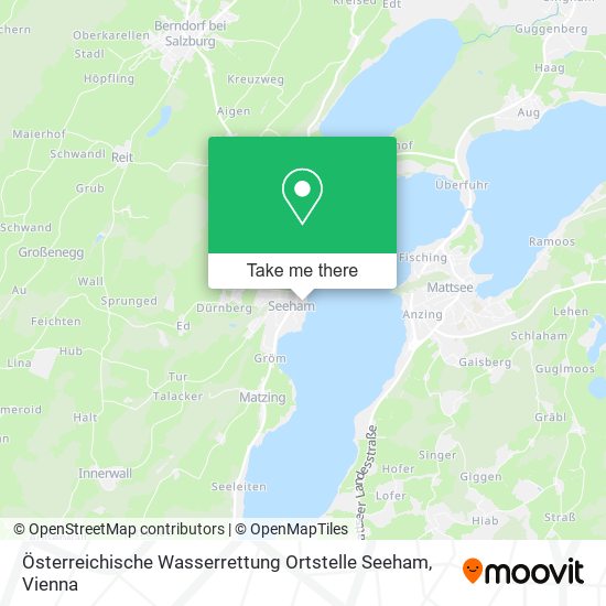 Österreichische Wasserrettung Ortstelle Seeham map
